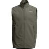 SITKA Alpha Fleece Vest – Heavy Duty Fleece Hunting Vest for Men(Bark Brown)