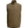 SITKA Alpha Fleece Vest – Heavy Duty Fleece Hunting Vest for Men(Coyote)
