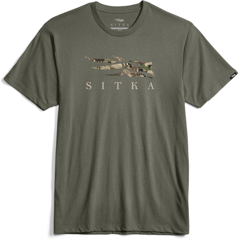 image:imageSITKA Icon Optifade Tee Graphic Tee Shirt for MenHemlock Green Subalpine