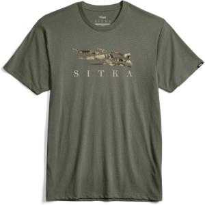 SITKA Icon Optifade Tee – Graphic Tee Shirt for Men(Hemlock Green Subalpine)
