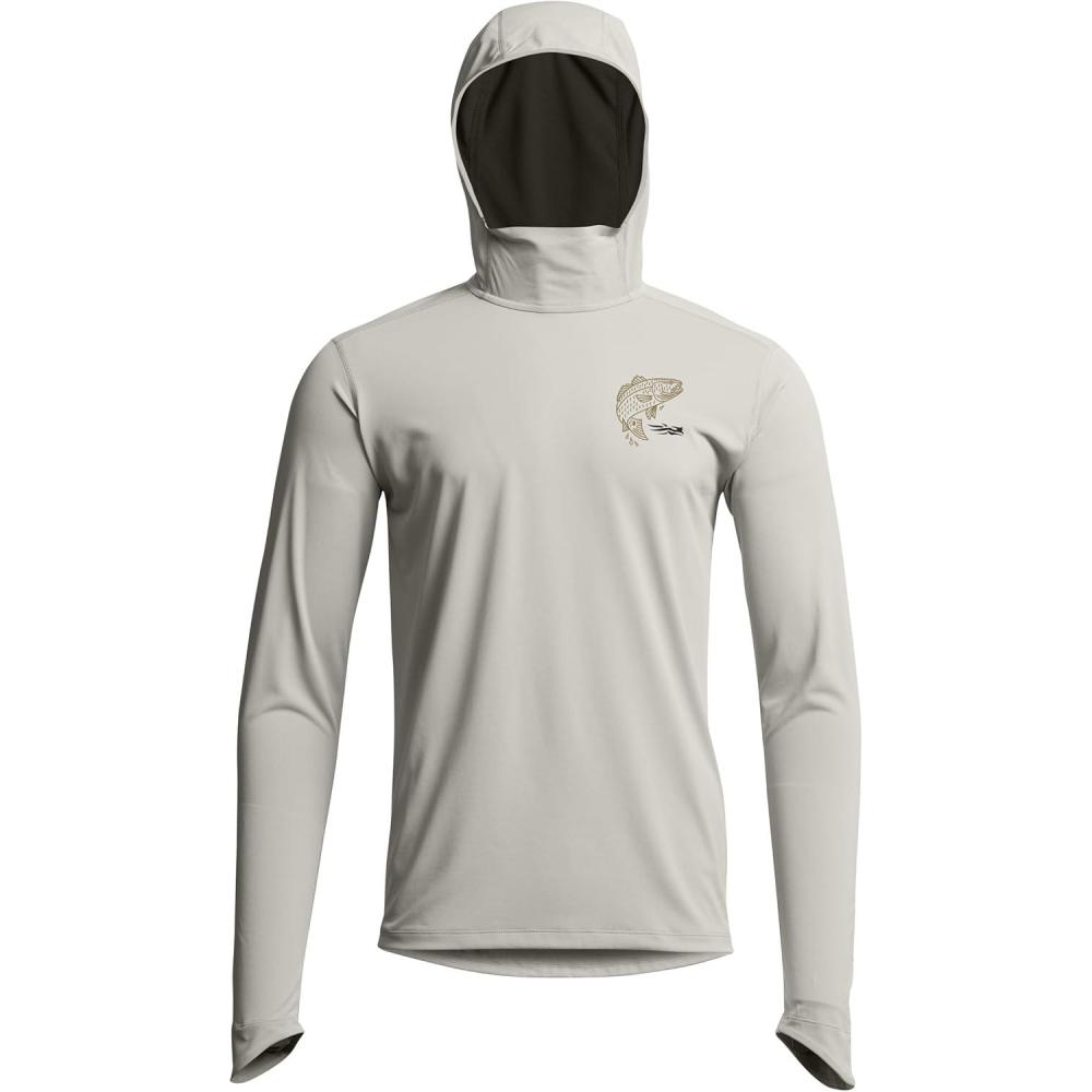 image:imageSITKA Radiant Graphic Sun HoodieIvory Redfish