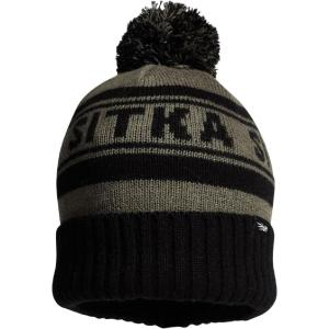 Sitka Mens Pom Cuffed Knit Beanie(Hemlock Green)
