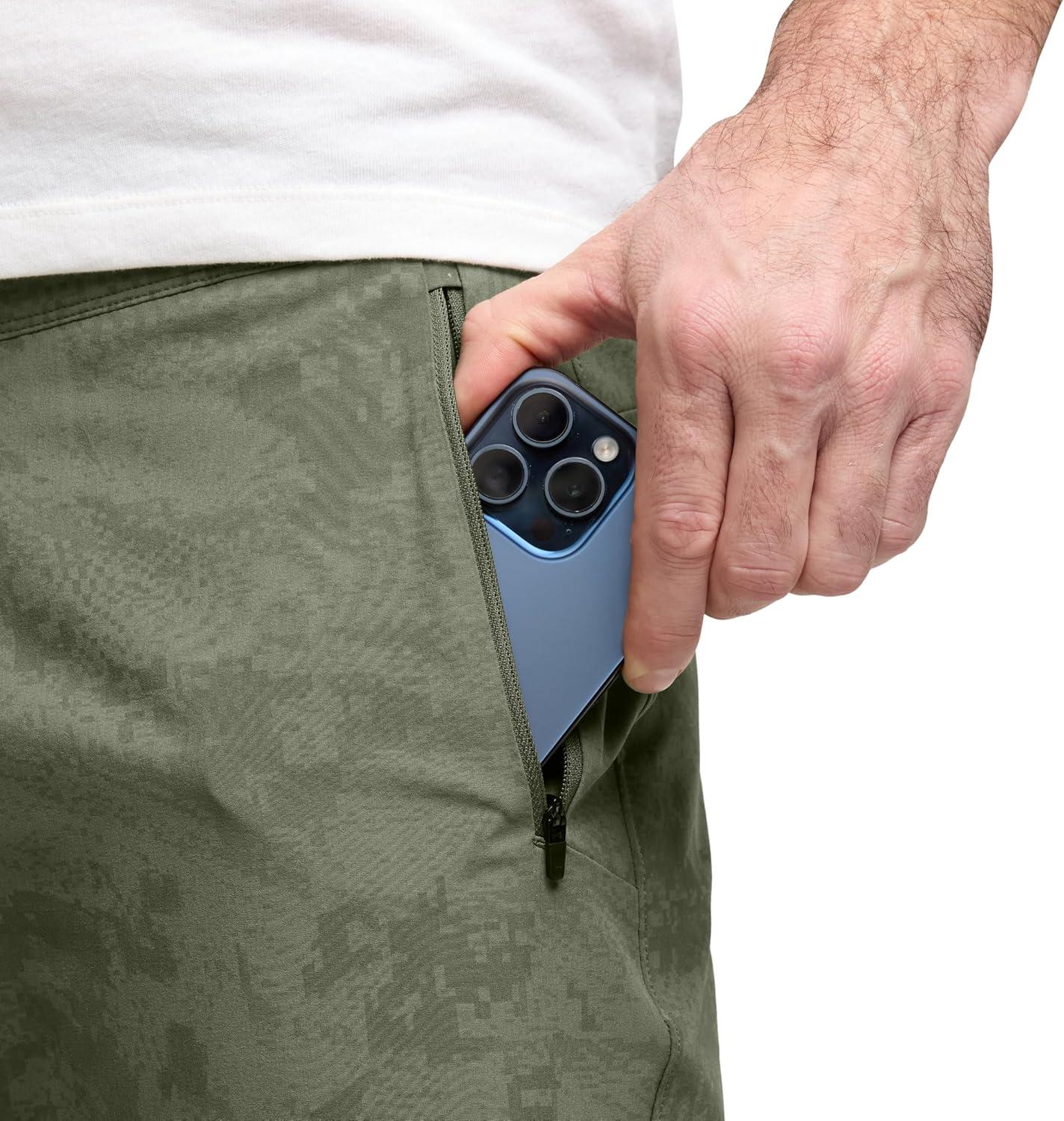 image:imageSITKA Riser Active Shorts 8 InchOlive Green Camo