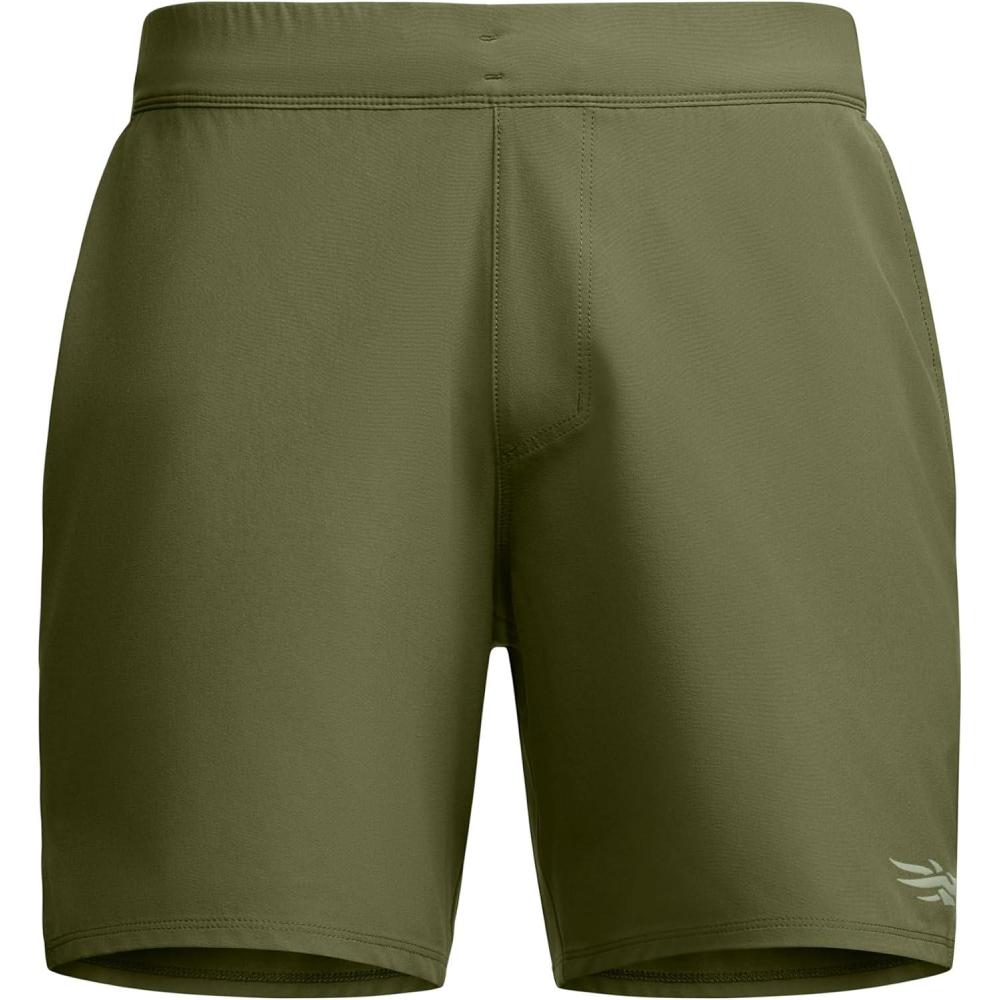 image:imageSITKA Mens Boundary Shorts Lightweight 7 Shorts QuickDrying Fishing Shorts for MenPine Green