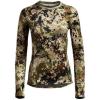 SITKA Women’s Core Midweight Camo Long Sleeve T-Shirt(Optifade Subalpine)
