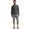 SITKA Radiant Long Sleeve Crew Neck – Lightweight Moisture-Wicking Mens Shirt(Iron Grey)