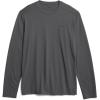 SITKA Radiant Long Sleeve Crew Neck – Lightweight Moisture-Wicking Mens Shirt(Iron Grey)