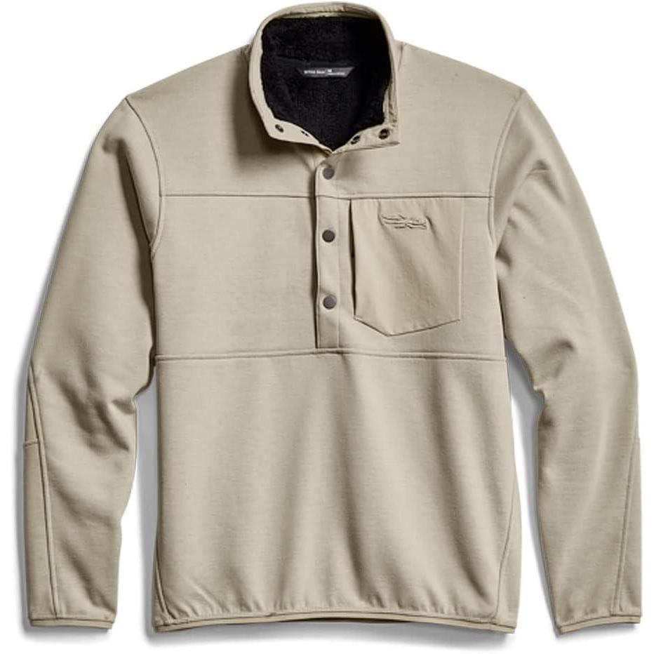 image:imageSITKA mens Front Range Standup Collar Snap Fleece JacketBirch
