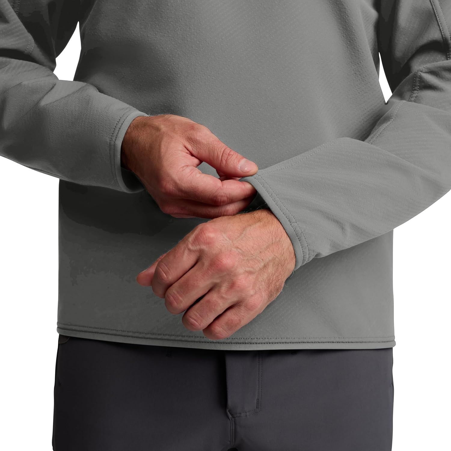 image:imageSITKA Alpha Fleece 14 Zip Pullover Hunting Fishing Fleece with Everyday Durable Stretch for MenGranite
