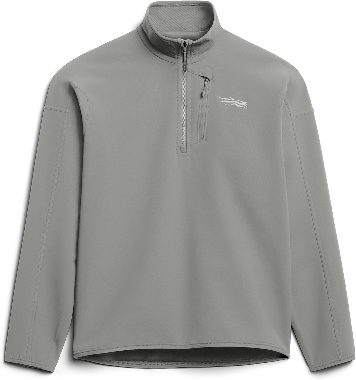 image:imageSITKA Alpha Fleece 14 Zip Pullover Hunting Fishing Fleece with Everyday Durable Stretch for MenGranite