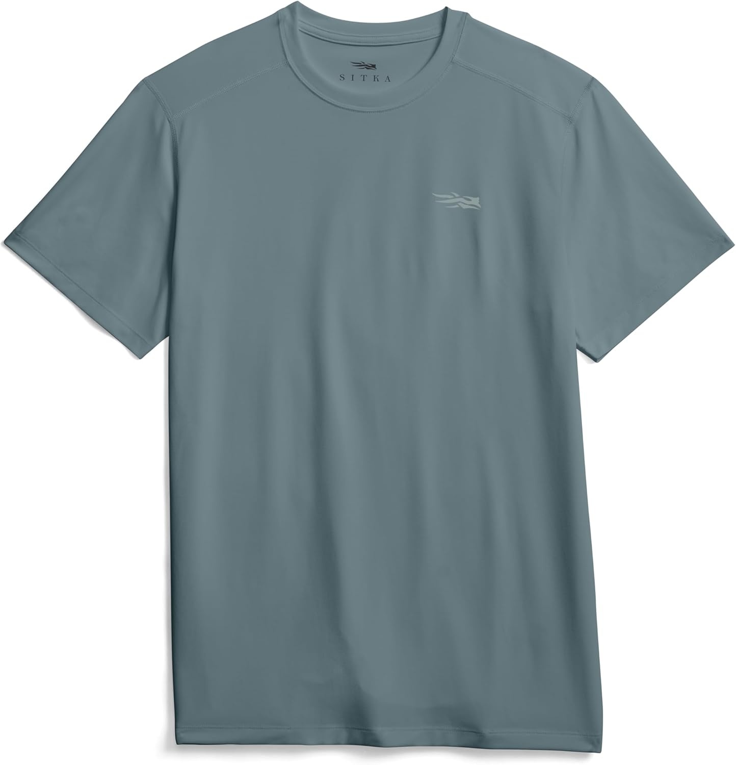image:imageSITKA Tech Tee Sweat Wicking Fast Drying Technology for MenGravel Blue