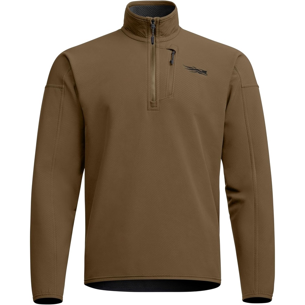 image:imageSITKA Alpha Fleece 14 Zip Pullover Hunting Fishing Fleece with Everyday Durable Stretch for MenCoyote
