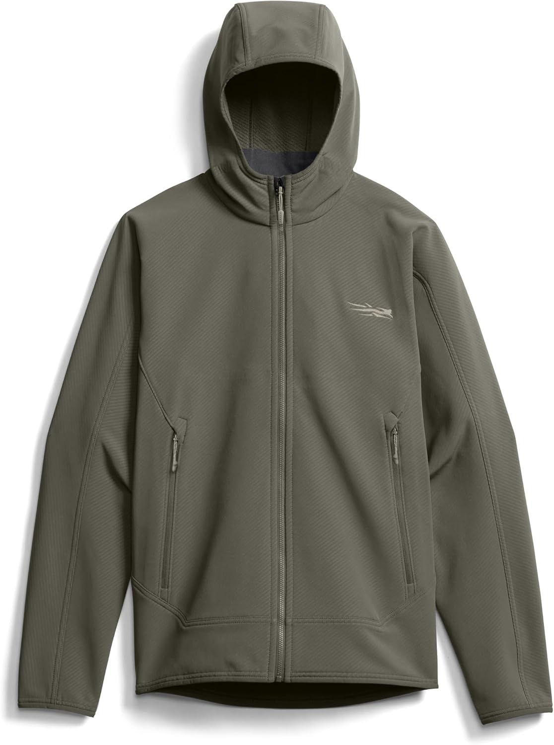 image:imageSITKA Alpha Fleece Hooded Jacket Mens Waterproof Jacket for Fishing Hunting HikingBark Brown
