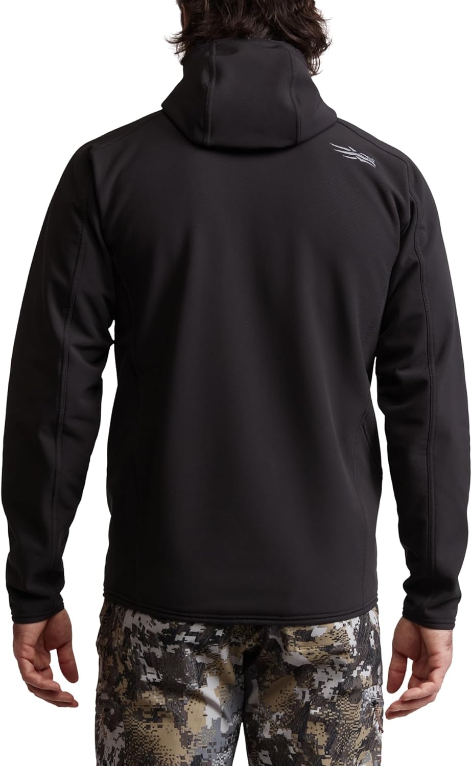 image:imageSITKA Alpha Fleece Hooded Jacket Mens Waterproof Jacket for Fishing Hunting HikingBlack