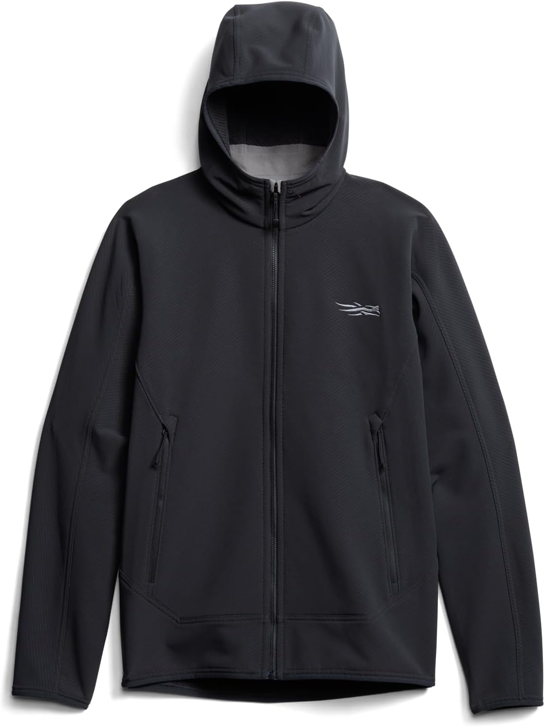 image:imageSITKA Alpha Fleece Hooded Jacket Mens Waterproof Jacket for Fishing Hunting HikingBlack