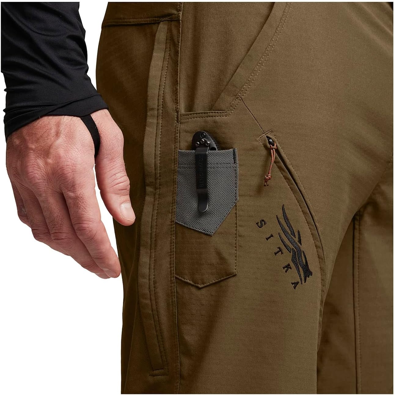 image:imageSitka Mens Equinox Guard Lightweight MoistureWicking Hunting PantsCoyote