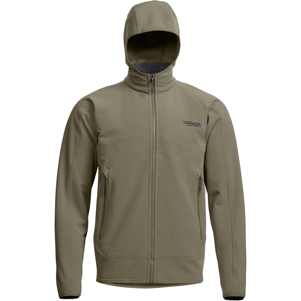 image:imageSITKA Alpha Fleece Hooded Jacket  Mens Waterproof Jacket for Fishing Hunting HikingDark Green Sage